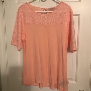Nine West Jeans Blush/Light Pink Shirt